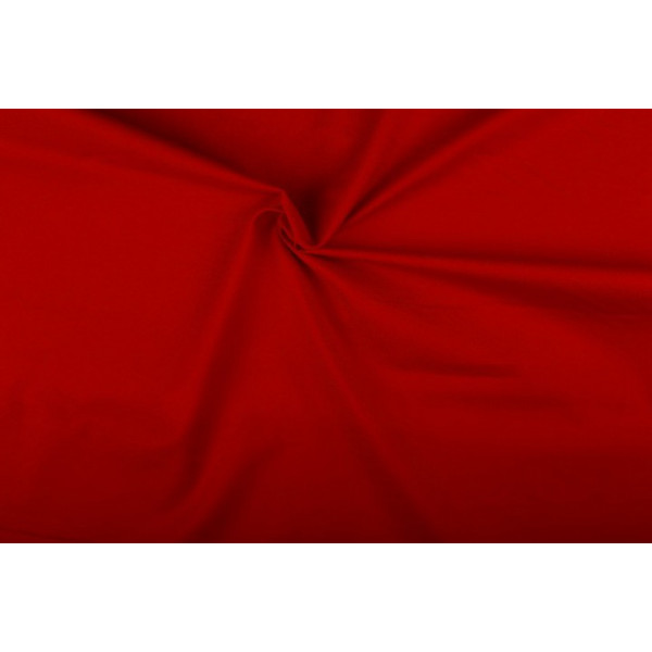 Katoen stof - Rood - 1 meter - 100% Katoen
