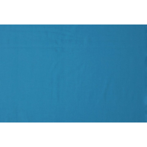 Katoen stof - Waterblauw - 1 meter - 100% Katoen