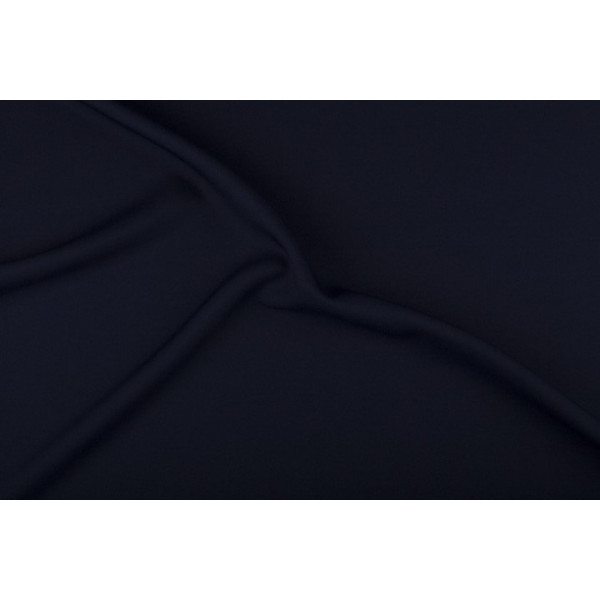Texture stof marineblauw - 10m rol - Polyester