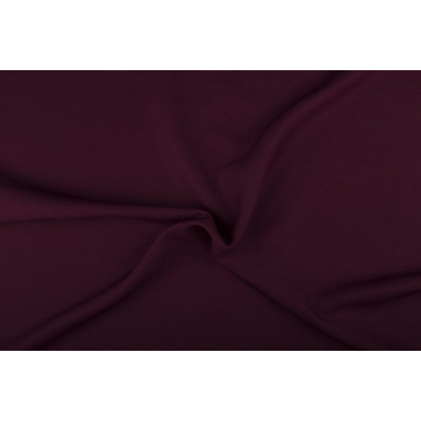 Texture stof donker bordeaux - 10m rol - Polyester