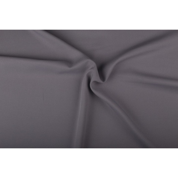 Texture stof lichtgrijs - 10m rol - Polyester