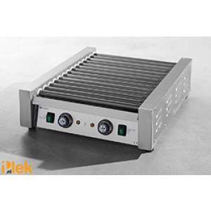 Worsten rollergrill 14 rollers 2 thermostaat 230V 1480W