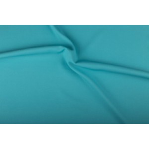 Texture stof licht waterblauw - 50m rol - Polyester
