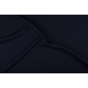 Texture stof marineblauw - 50m rol - Polyester