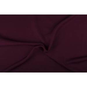 Texture stof donker bordeaux - 10m rol - Polyester