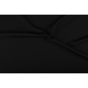 Texture stof zwart - 10m rol - Polyester
