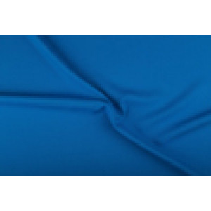 Texture stof waterblauw - 10m rol - Polyester