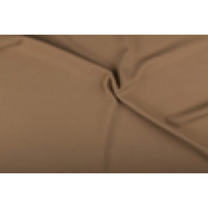 Texture stof donker camel - 10m rol - Polyester