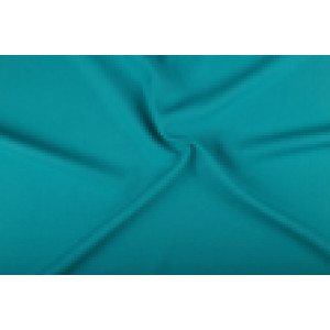 Texture stof - Aqua blauw - 1 meter - Polyester