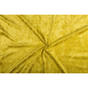 Velours de panne - Goud - 1 meter - 100% polyester