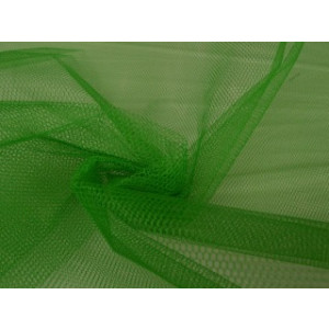 Tule stof - Groen - 50m per rol - 100% polyester