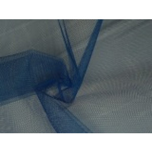 Tule stof - Marineblauw - 50m per rol - 100% polyester