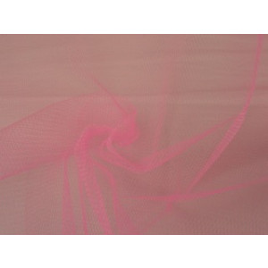 Tule stof - Roze - 50m per rol - 100% polyester