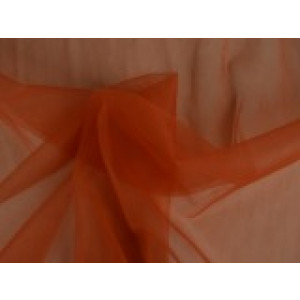 Bruidstule - Koper - 15m per rol - 100% polyester