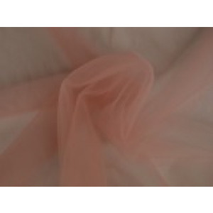 Bruidstule - Oud roze - 50m per rol - 100% polyester