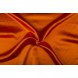 Satijn 50m rol - Oranjerood - 100% polyester
